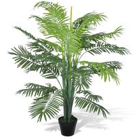 Palmeira Fénix Artificial, com Vaso, 130 cm