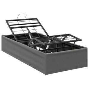 vidaXL Estrutura de Cama El&eacute;trica Ajust&aacute;vel Cinzento-Escuro