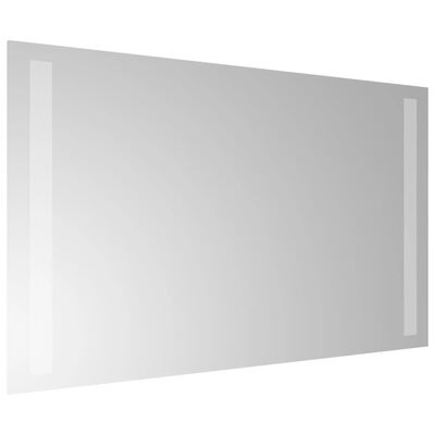 vidaXL Espelho de casa de banho com luzes LED 60x30 cm