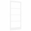 vidaXL Porta Interna ORKDAL Branco Preparado 93 x 202 cm