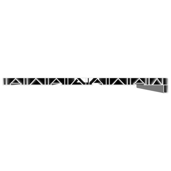 vidaXL Soleira de Janela Branco 100 x 40 x 4,5 cm PVC
