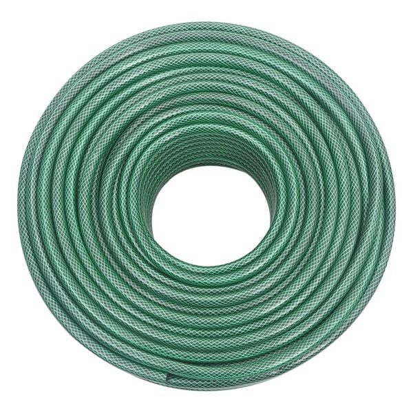vidaXL Mangueira de jardim 0,5" 100 m PVC verde