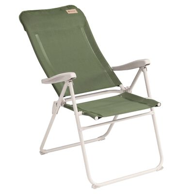 Outwell Cadeira de campismo reclinável Cromer verde azeitona
