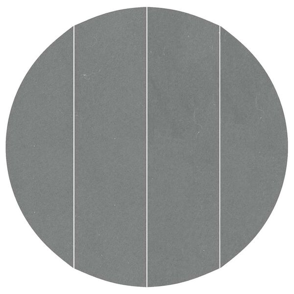 vidaXL Pano para ch&atilde;o de piscinas &Oslash;428 cm poli&eacute;ster geot&ecirc;xtil cinza