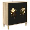 vidaXL Buffet BREMEN Sonoma 69 x 33 x 75 cm Derivados de Madeira