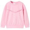 Sweatshirt para crian&ccedil;a cor rosa 128