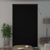 vidaXL Cortina Veneziana Manual Ajust&aacute;vel Preto 213 x 130 cm PVC