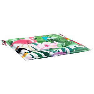 vidaXL Almofadas de cadeira 6 unid. Tecido Oxford Multicolor