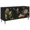 vidaXL Gabinete para TV RHENEN 102 x 33 x 51 cm Carvalho Preto