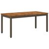 vidaXL Mesa de centro Natural e Caf&eacute; 50 x 100,5 x 45 cm