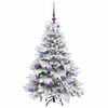vidaXL &Aacute;rvore de Natal Artificial com 150 LEDs Branco 120 cm PE e PVC
