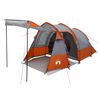 vidaXL Tenda t&uacute;nel Cinza e Laranja 390 x 215 x 152 cm