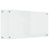 vidaXL Painel de cozinha 2 unid. Transparente 90 x 50 cm