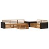 vidaXL Conjunto de Sof&aacute;s para Exterior 6 pcs Natural