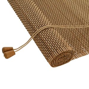 vidaXL Estores de rolo Castanho 60 x 220 cm Bambu