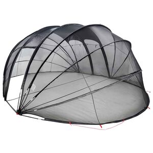 vidaXL Tenda de Piscina Domo 538 x 440 x 204 cm Transparente