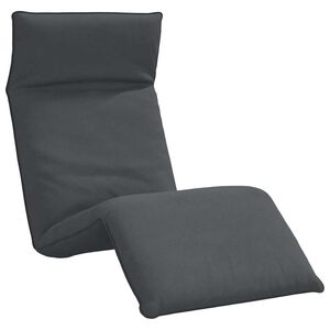 vidaXL Espregui&ccedil;adeira dobr&aacute;vel 175x54x8,5 cm tecido Oxford antracite