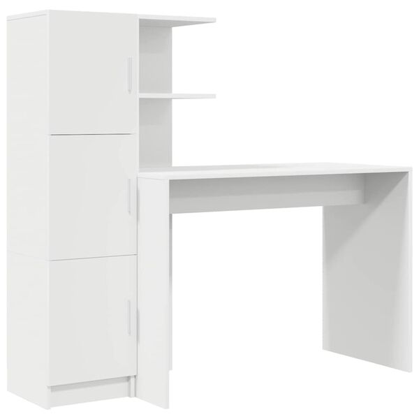 vidaXL Mesa 2 pcs Branco