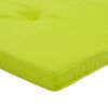 vidaXL Almofadas de cadeira 2 pcs Verde brilhante. 58 x 77 x 4,5 cm