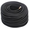 vidaXL Mangueira de ar h&iacute;brida 0,6" 50 m borracha e PVC preto