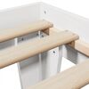 vidaXL Cama sem colchão 90x190 cm madeira de pinho maciça branco