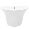 vidaXL Lavabo Branco 56 x 48 x 42 cm Cer&acirc;mica Vidrada