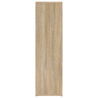 vidaXL Aparador 80x30x106 cm derivados de madeira carvalho sonoma