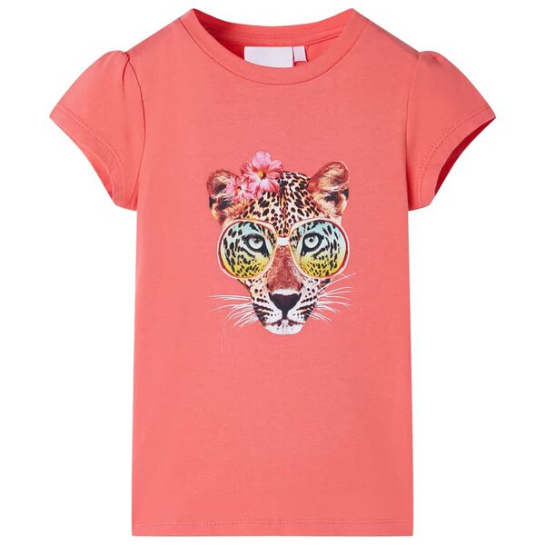 T-shirt infantil coral 116