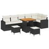 vidaXL Conjunto de Sof&aacute; de Jardim 11 unid. 7-N&uacute;mero de lugares