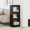 vidaXL Gabinete de Livros Carvalho preto 40 x 30 x 103 cm