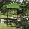 vidaXL Tenda de Toldo Manual Verde 243 x 243 x 251 cm tecido