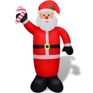 Pai Natal insufl&aacute;vel 240 cm