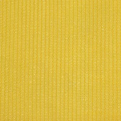 vidaXL Tela de varanda 90x400 cm PEAD cor amarelo