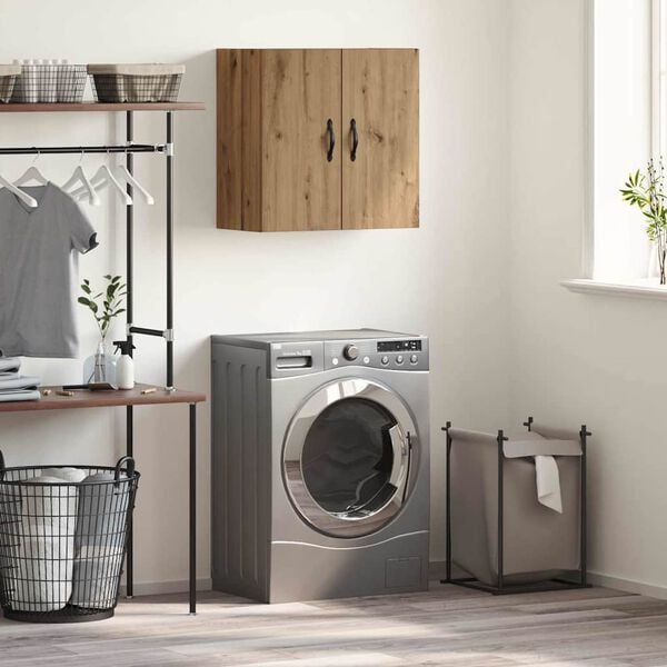 vidaXL Arm&aacute;rio de Parede Carvalho Artesanal 60 x 31 x 60 cm