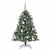 vidaXL &Aacute;rvore de Natal Artificial Verde 120 cm PVC, Pl&aacute;stico e A&ccedil;o