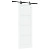vidaXL Porta Deslizante ORKDAL Branco 83 x 232 cm