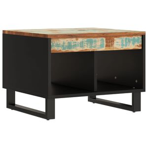vidaXL Mesa de centro 55x50x40 cm madeira recuperada maci&ccedil;a