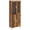 vidaXL Buff&ecirc; Madeira Antiga 69,5 x 34 x 180 cm