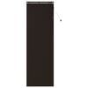 vidaXL Cortina Veneziana Marrom Escuro 75 x 250 cm 35 mm