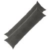 vidaXL Capa almofada 2 pcs HEERLEN Cinzento-Escuro 40 x 145 cm Veludo