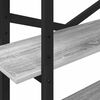 vidaXL Estante Cinza Sonoma 100 x 33,5 x 178 cm Madeira processada