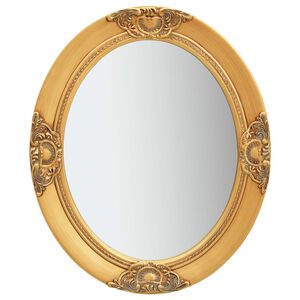 vidaXL Espelho de parede estilo barroco 50x60 cm dourado