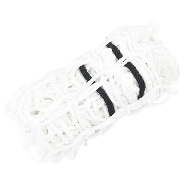 VidaXL Redes para feno 2 pcs redondas 75x50 cm PP branco