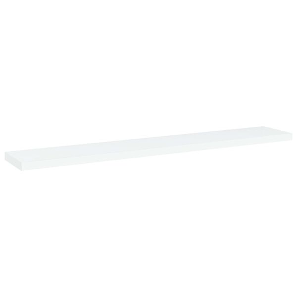 vidaXL Prateleiras para estante 8 pcs 60x10x1,5cm contraplacado branco