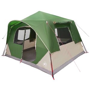 vidaXL Barraca Instant&acirc;nea Verde 365 x 380 x 200 cm Poli&eacute;ster e A&ccedil;o