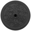 vidaXL Base para chapéu de sol Preto Ø38-48 mm