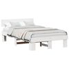 vidaXL Estrutura da Cama com cabeceira Branco 120 x 200 cm