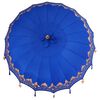 vidaXL Parasol Balin&ecirc;s Azul 215 x 215 x 260 cm