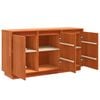 vidaXL Buffet Carvalho Marrom 111 x 34 x 60 cm
