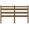 vidaXL Cabeceira de cama 166x4x100 cm pinho maci&ccedil;o castanho mel